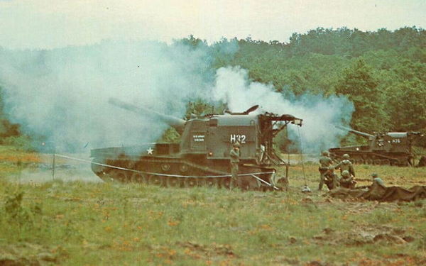 Camp Grayling - Old Postcard View (newer photo)